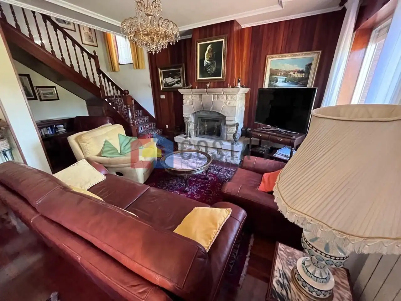 Sala d'estar de Casa o xalet en venda en Miengo amb Jardí privat i Terrassa