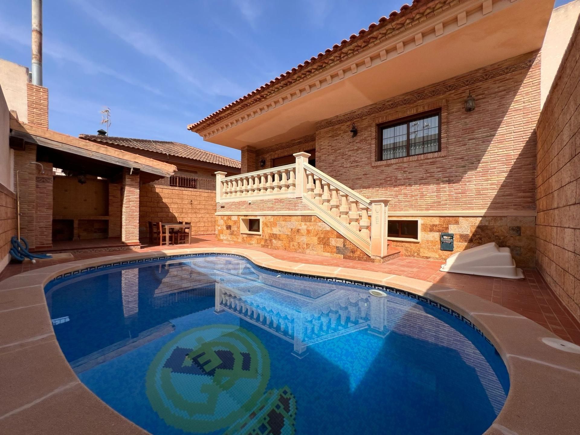 Jardí de Casa adosada en venda en Redován amb Piscina