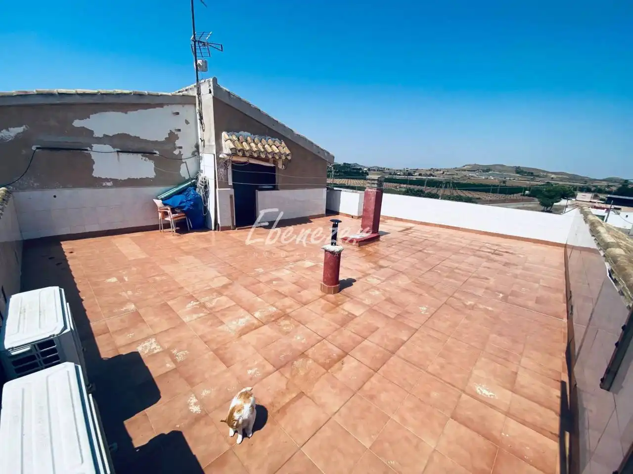 Terrasse von Wohnung zum Verkauf in La Unión mit Klimaanlage, Heizung und Privatgarten