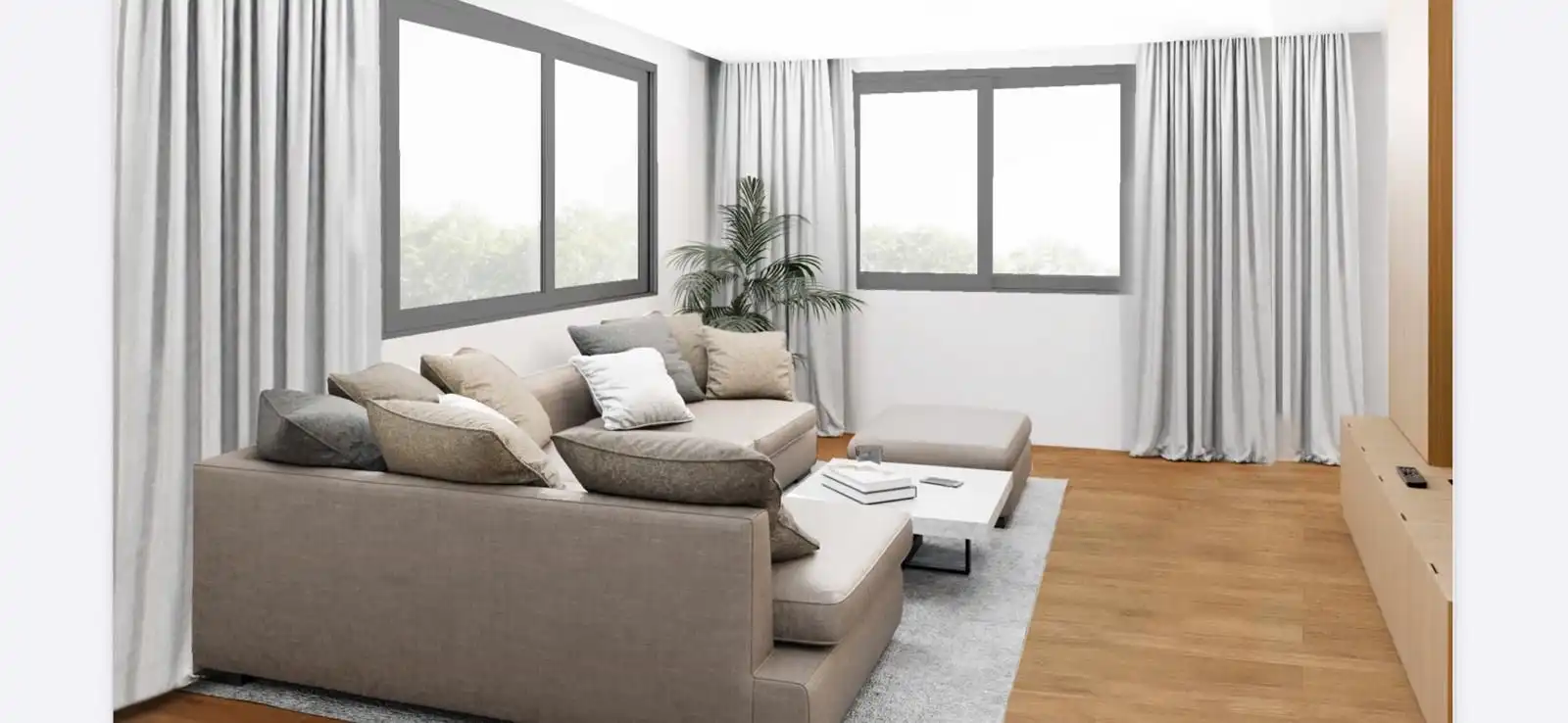 Sala de estar de Casa o chalet en venta en Alhaurín de la Torre con Aire acondicionado, Calefacción y Jardín privado