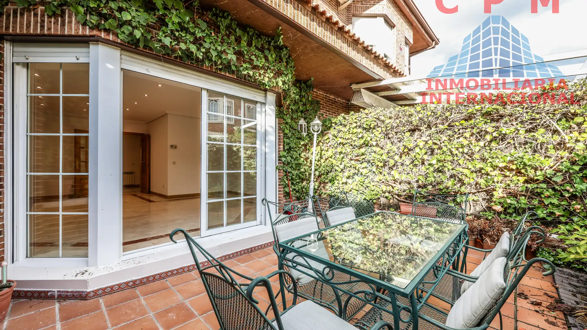 Terrace of Single-family semi-detached for rent in  Madrid Capital  with Air Conditioner, Heating and Parquet flooring