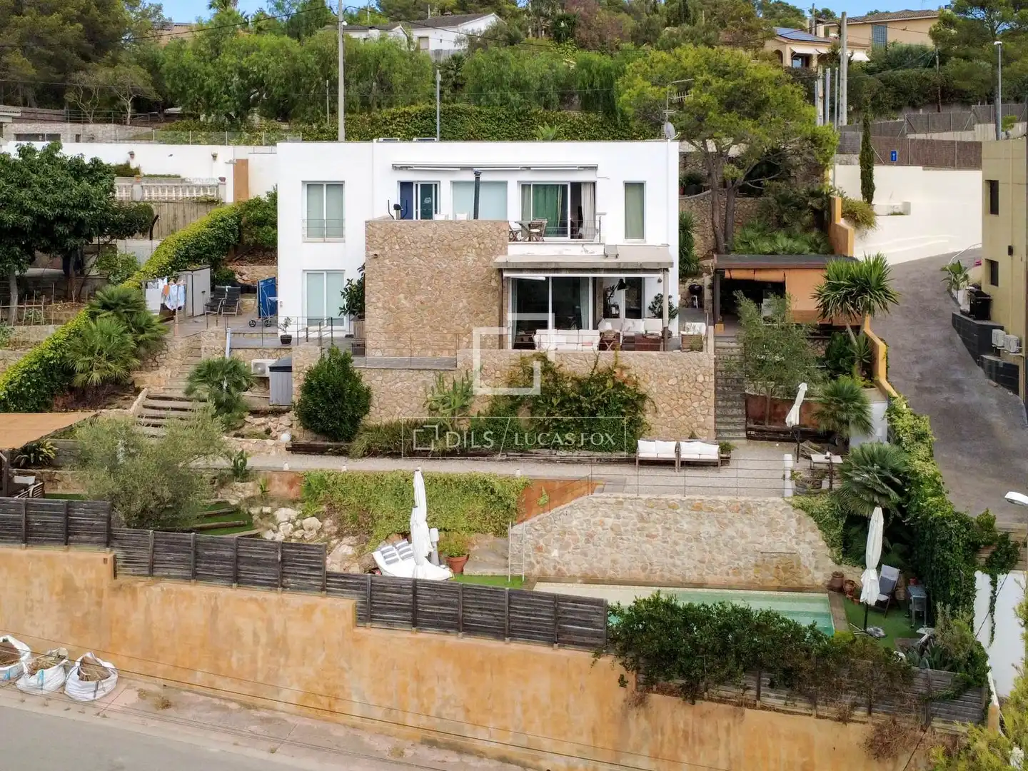 Exterior view of Houses for sale in Olivella  with Heating, Private garden and Terrace