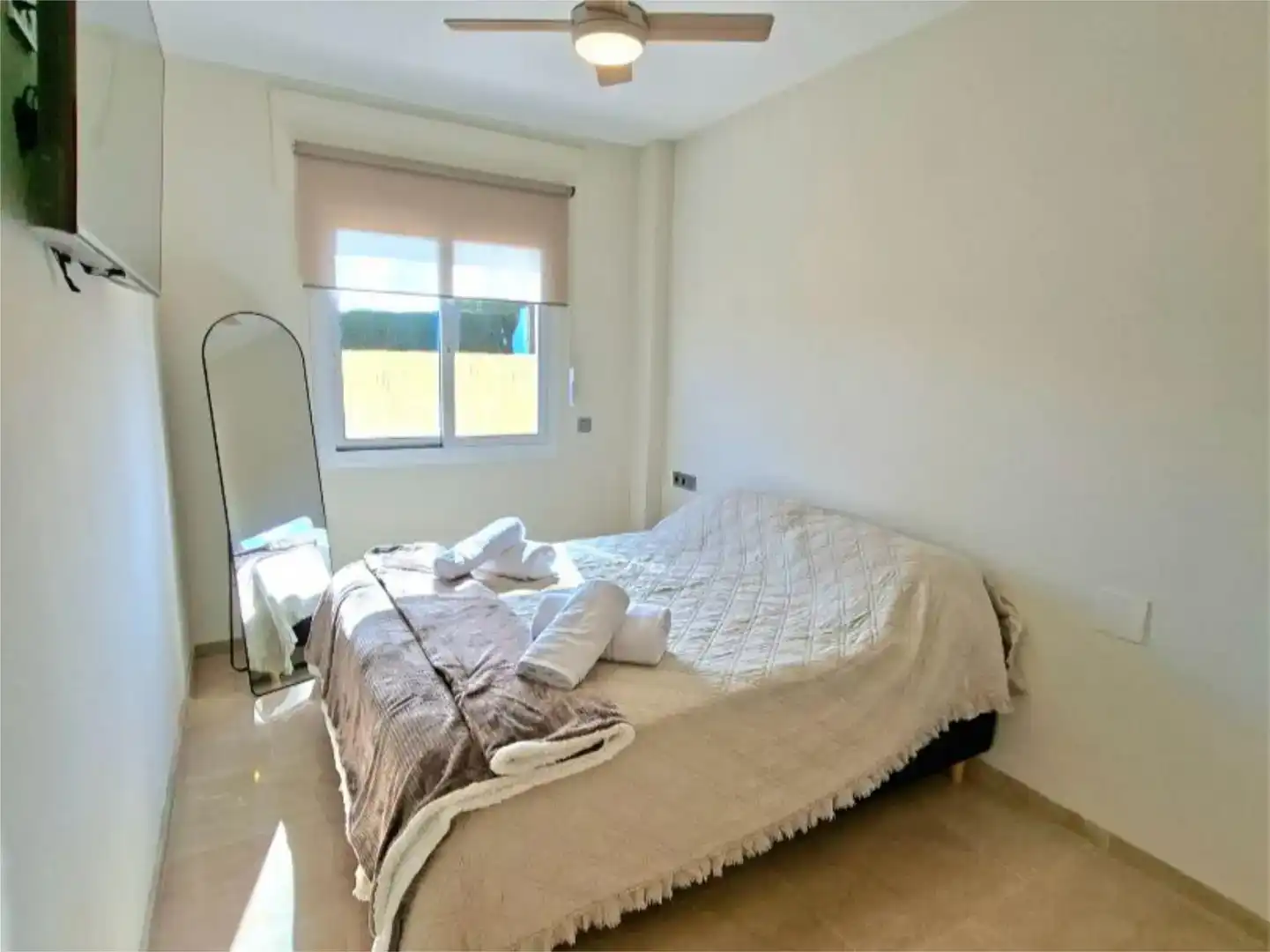 Bedroom of Flat for sale in Manilva  with Air Conditioner and Swimming Pool