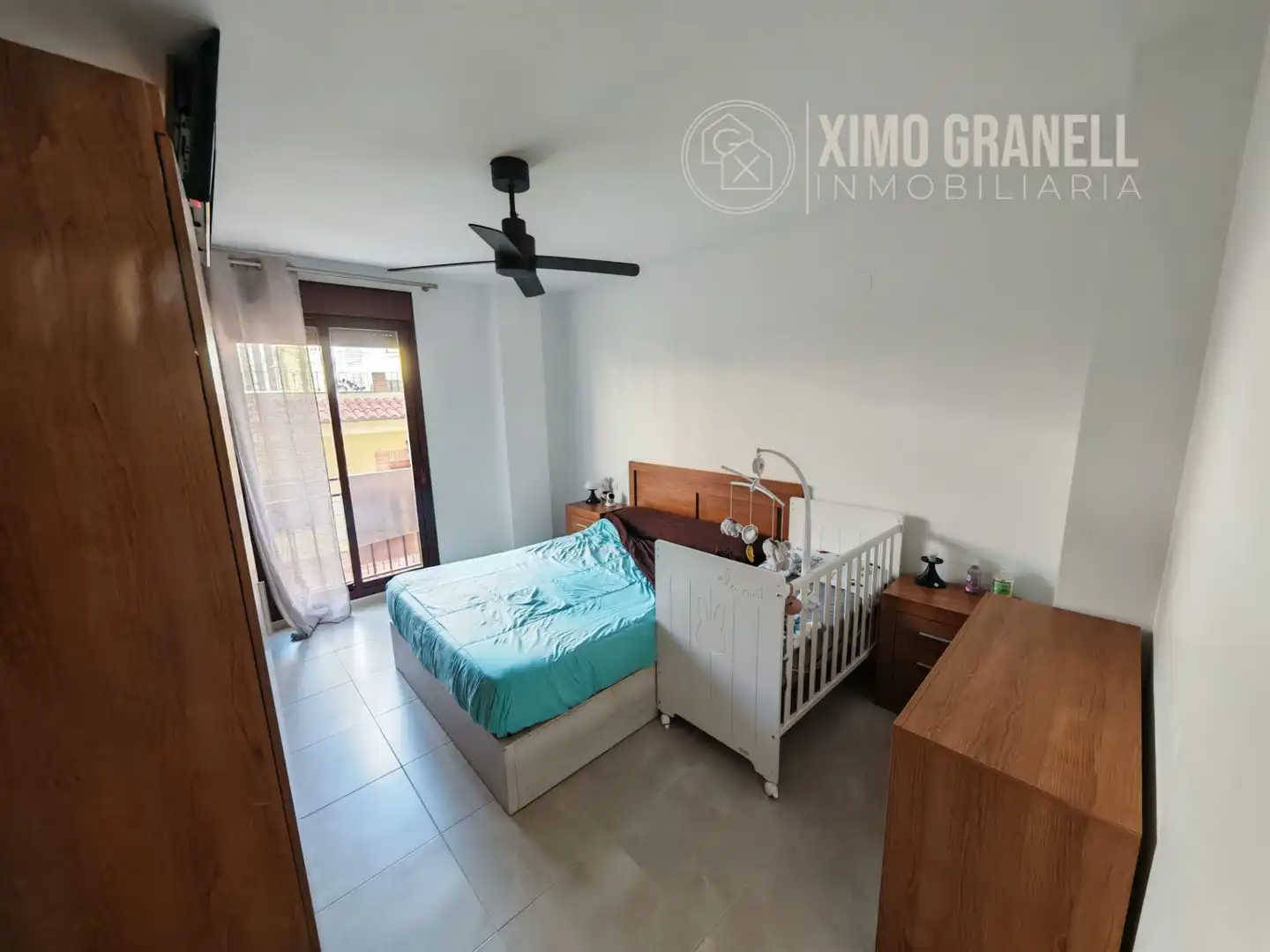 Schlafzimmer von Maisonette zum Verkauf in La Vall d'Uixó mit Klimaanlage, Heizung und Möbliert