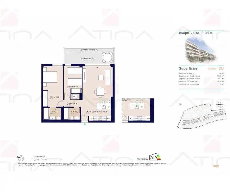 Apartament amb terrassa en venda a El Verger, imagen 10