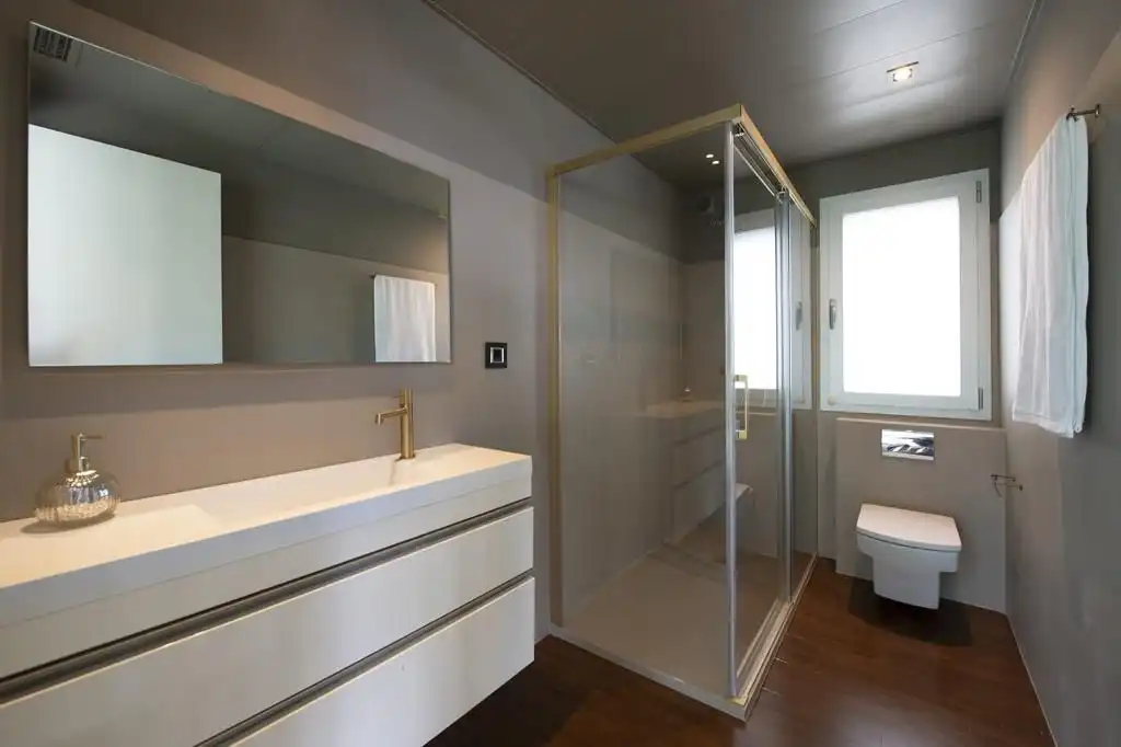 Bathroom of Houses for sale in Sant Pere de Ribes  with Air Conditioner, Heating and Private garden