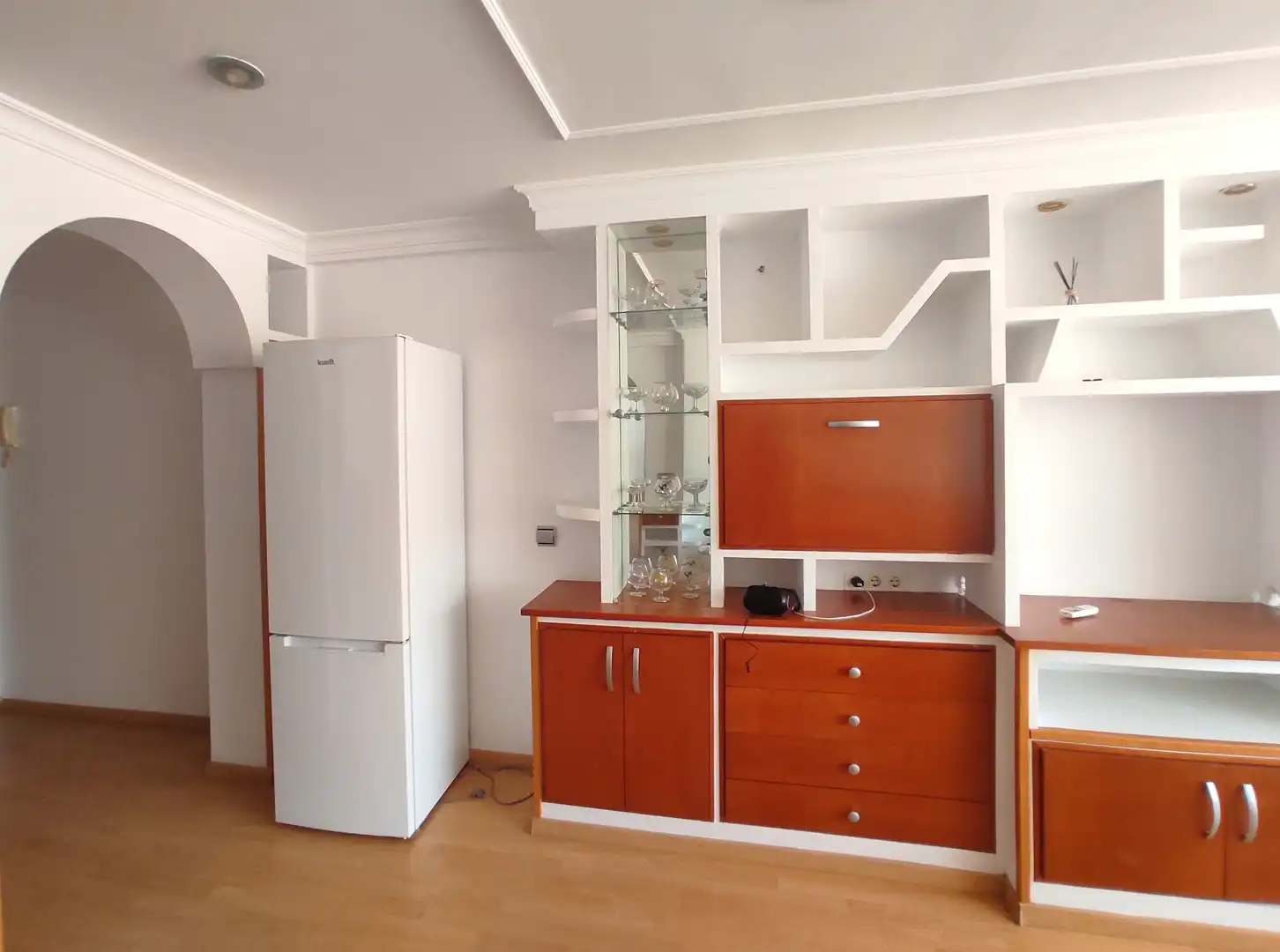 Küche von Wohnung zur Miete in Málaga mit Klimaanlage, Möbliert und Waschmaschine