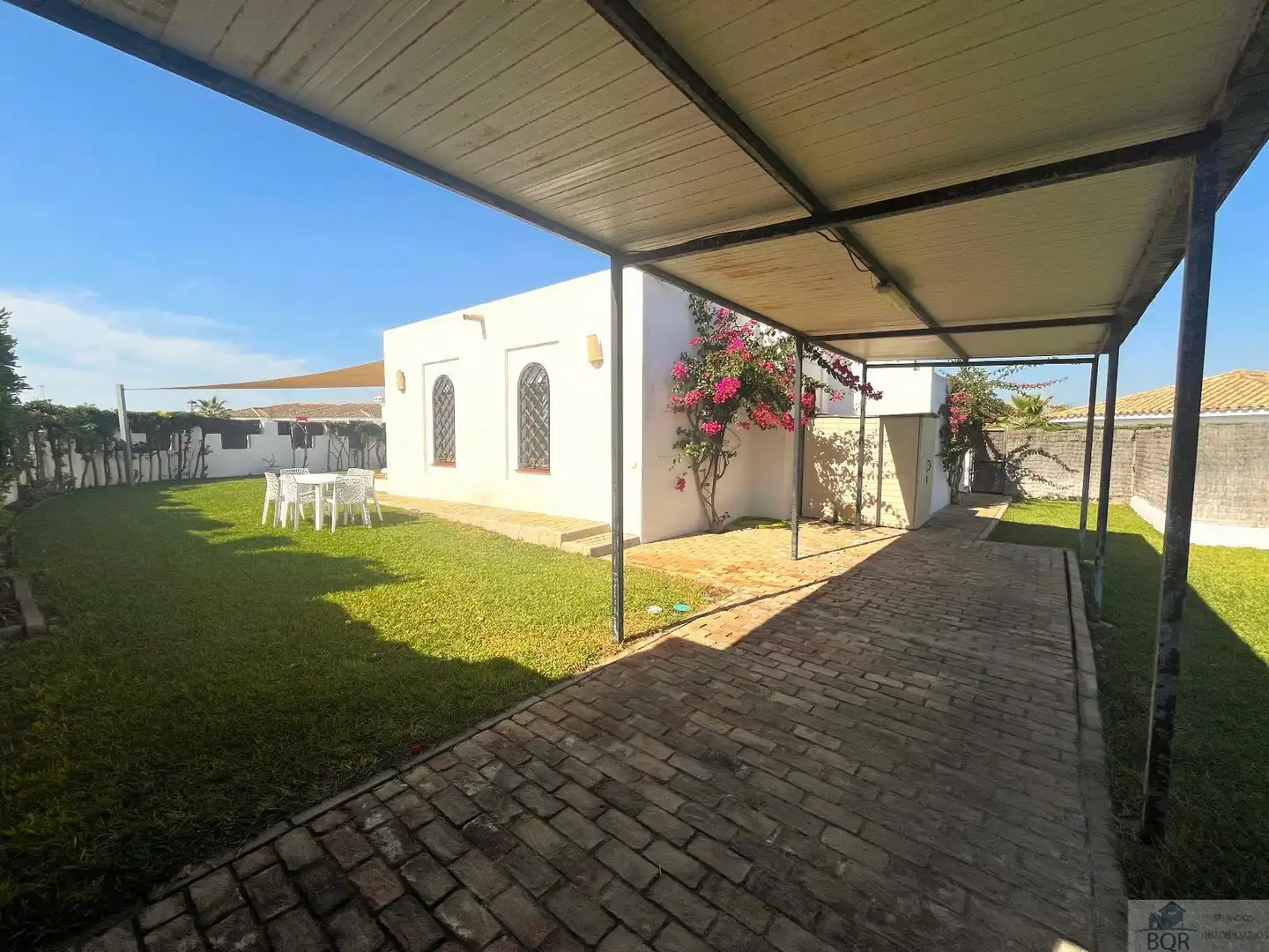Jardín de Casa o chalet de alquiler en El Puerto de Santa María con Aire acondicionado, Calefacción y Terraza