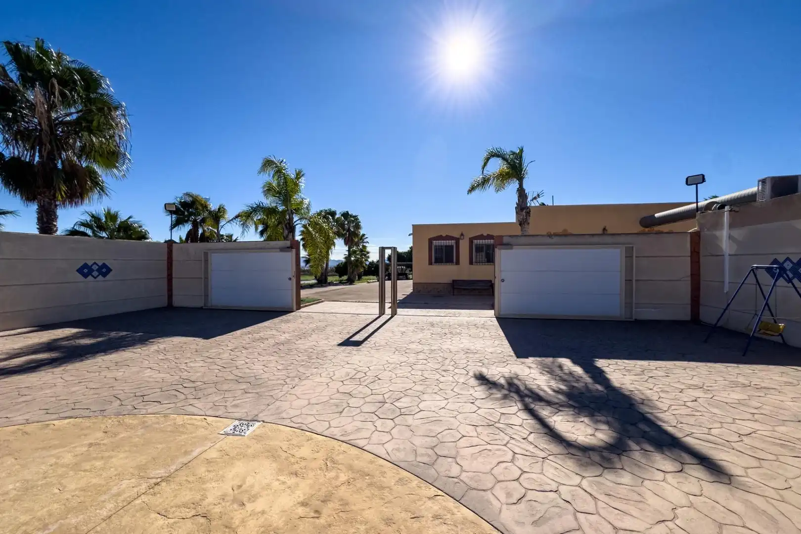 Exterior view of Country homes for sale in Fuente Álamo de Murcia  with Air Conditioner, Private garden and Storage room
