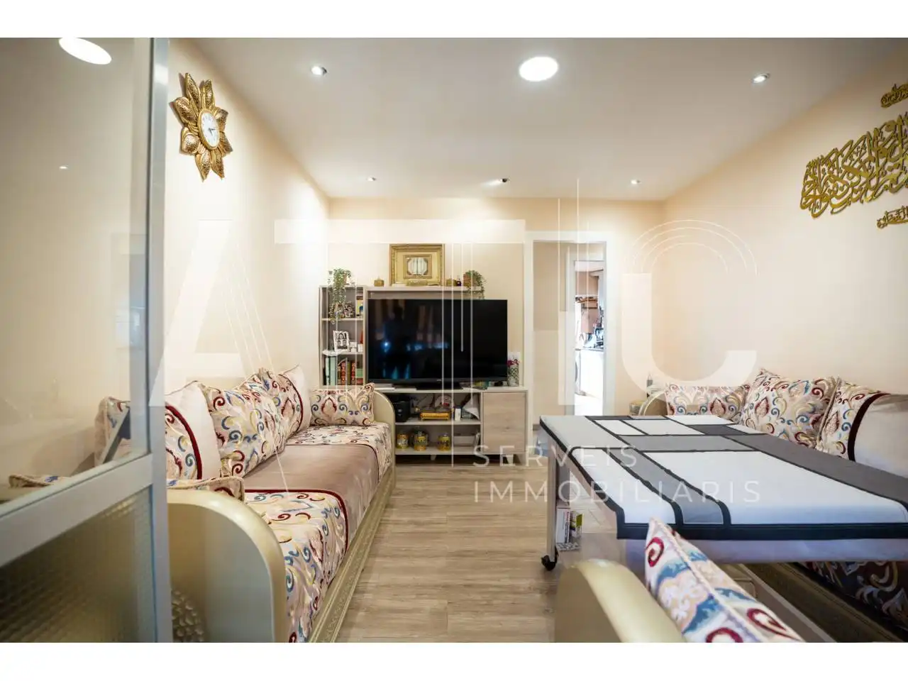 Sala de estar de Piso en venta en Sabadell con Aire acondicionado, Calefacción y Trastero