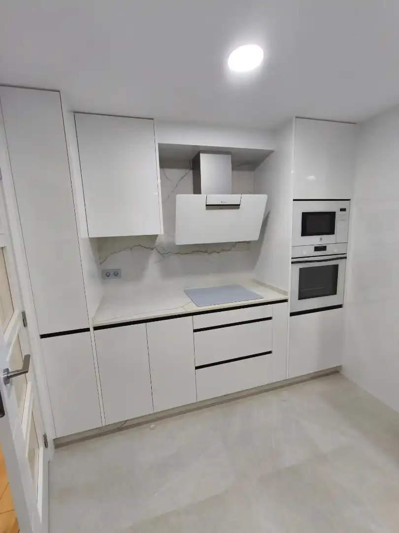 Küche von Wohnung zur Miete in Ames mit Heizung, Parkett und Möbliert
