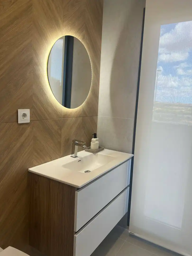 Bathroom of Detached homes for sale in Pilar de la Horadada  with Air Conditioner, Private garden and Terrace
