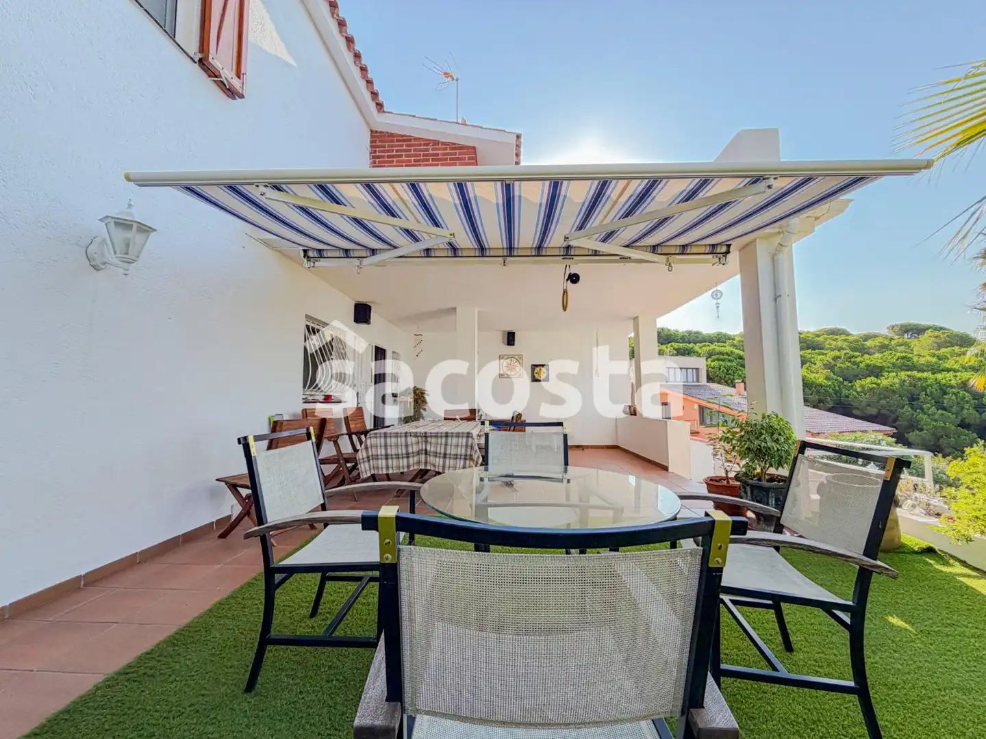 Terrasse von Haus oder Chalet zum Verkauf in Lloret de Mar mit Klimaanlage, Heizung und Terrasse