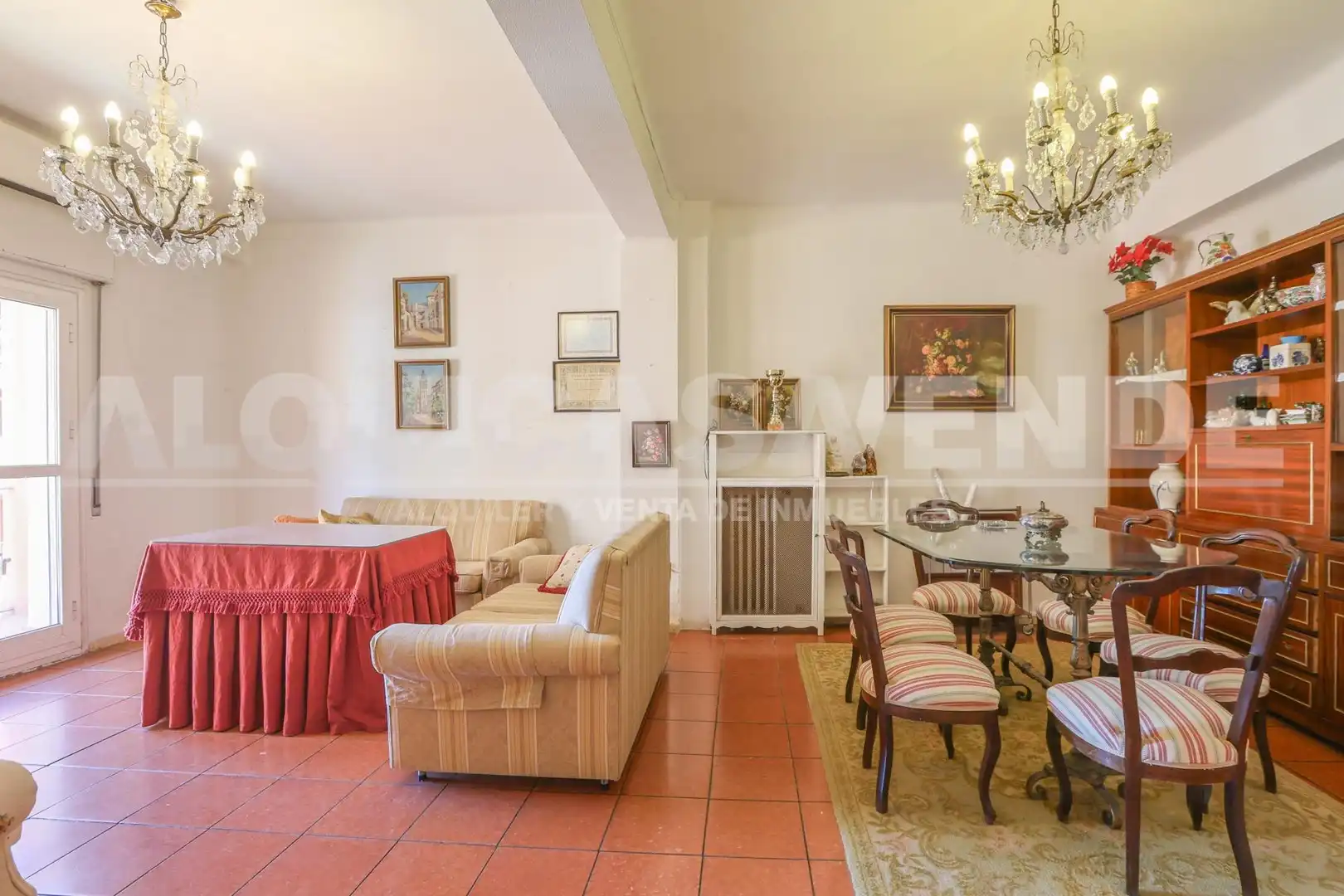 Wohnzimmer von Wohnung zum Verkauf in Sevilla mit Terrasse und Balkon