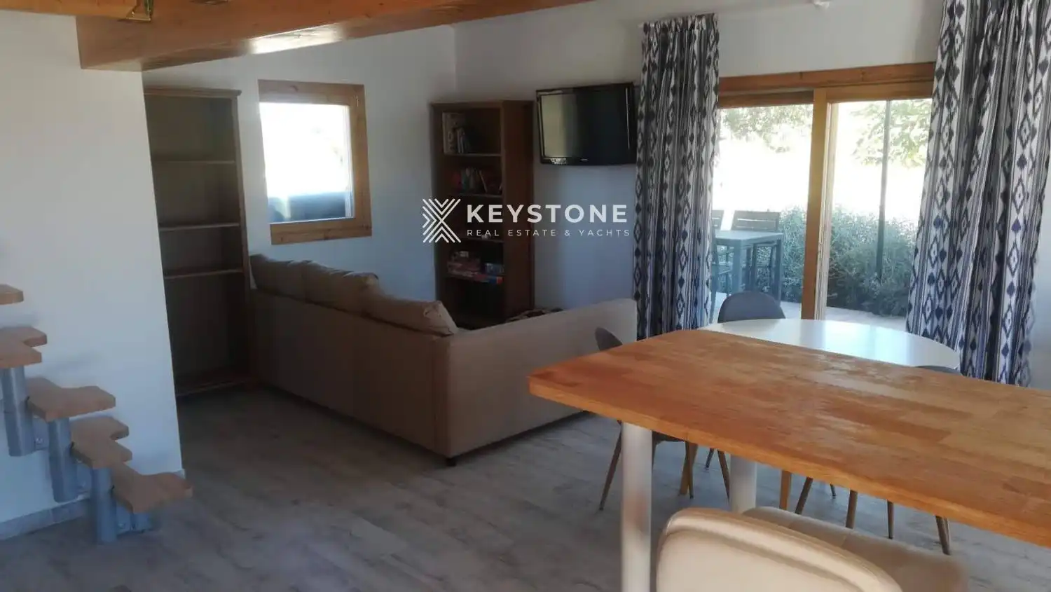 Sala de estar de Ático de alquiler en Binissalem con Aire acondicionado, Terraza y Piscina