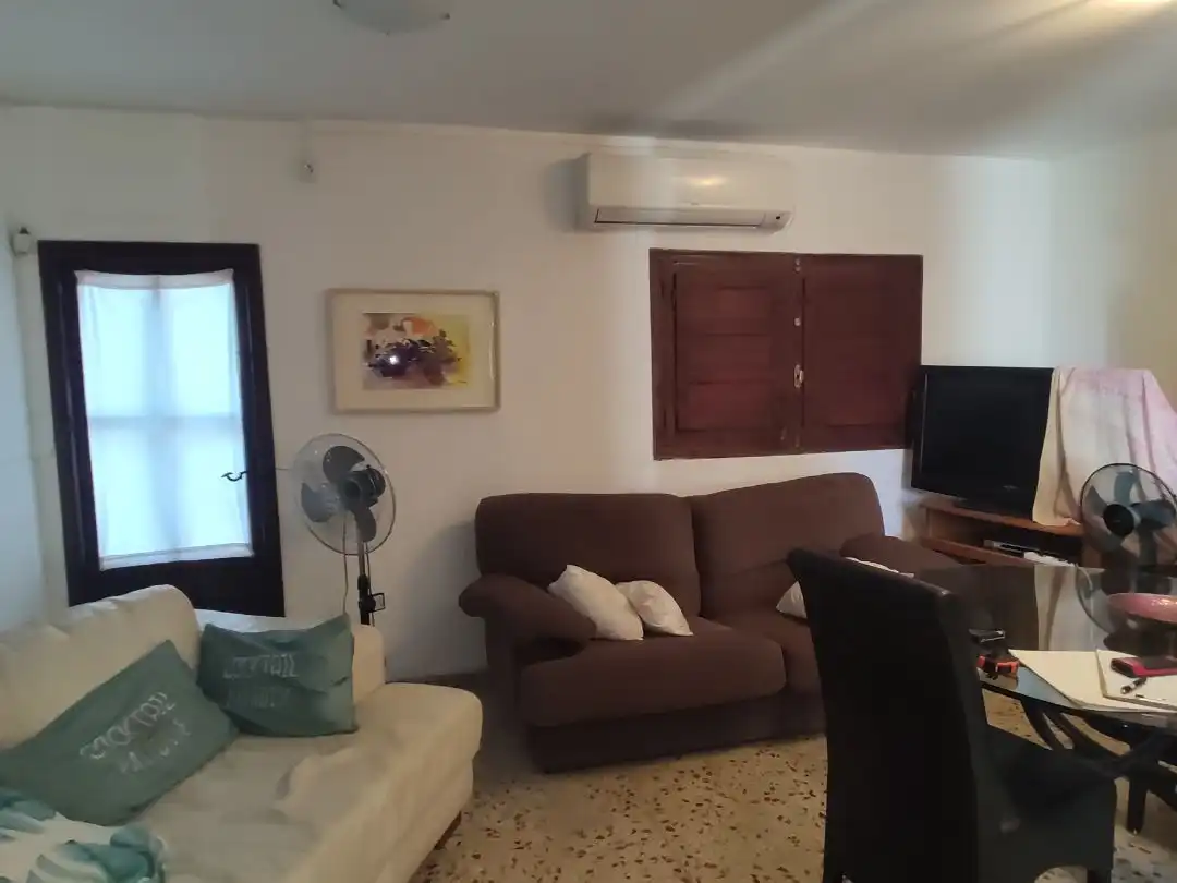 Sala de estar de Casa o chalet en venta en Turís con Aire acondicionado, Terraza y Piscina
