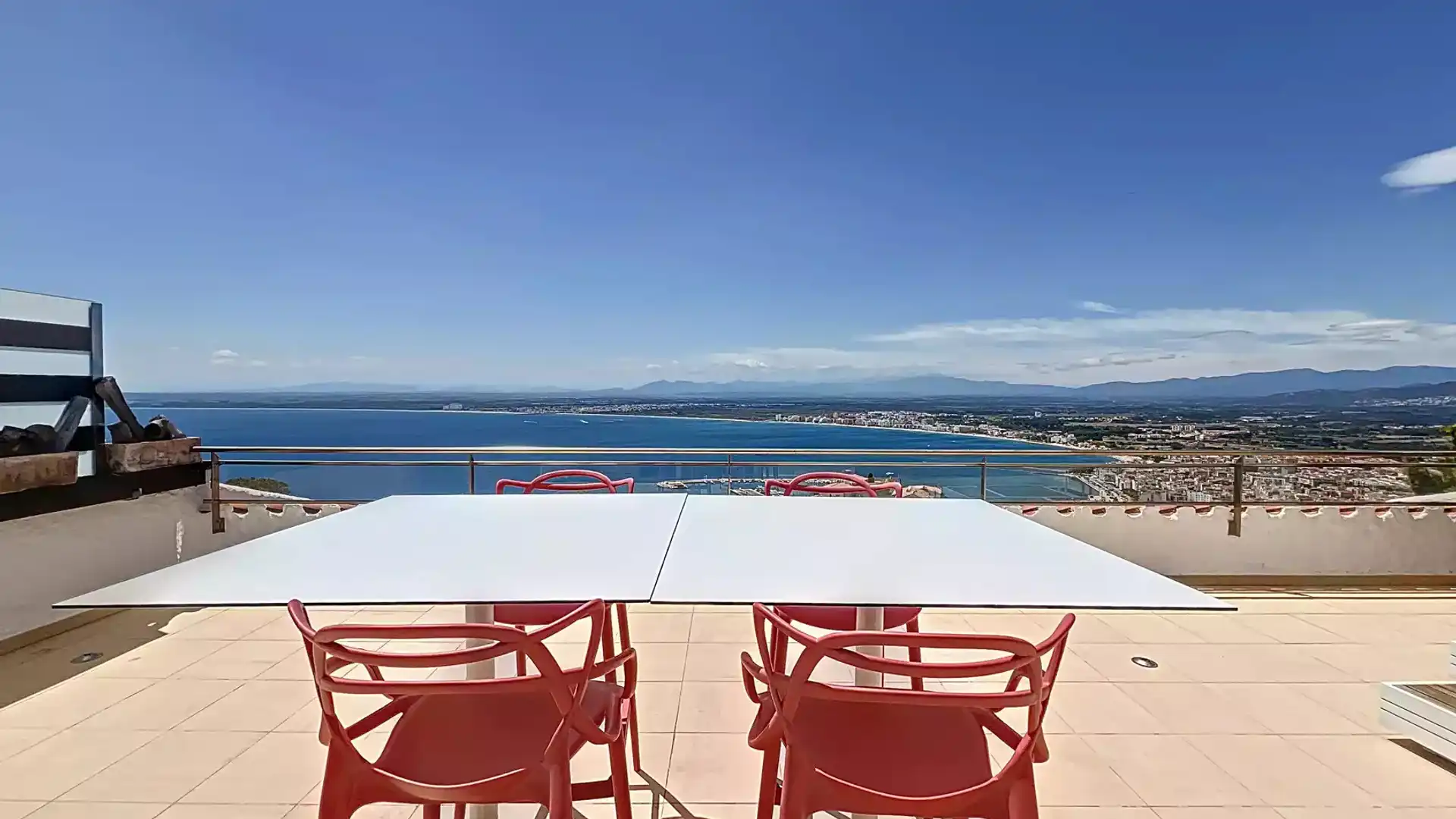 Terrace of Apartments for sale in Roses  with Air Conditioner, Heating and Terrace