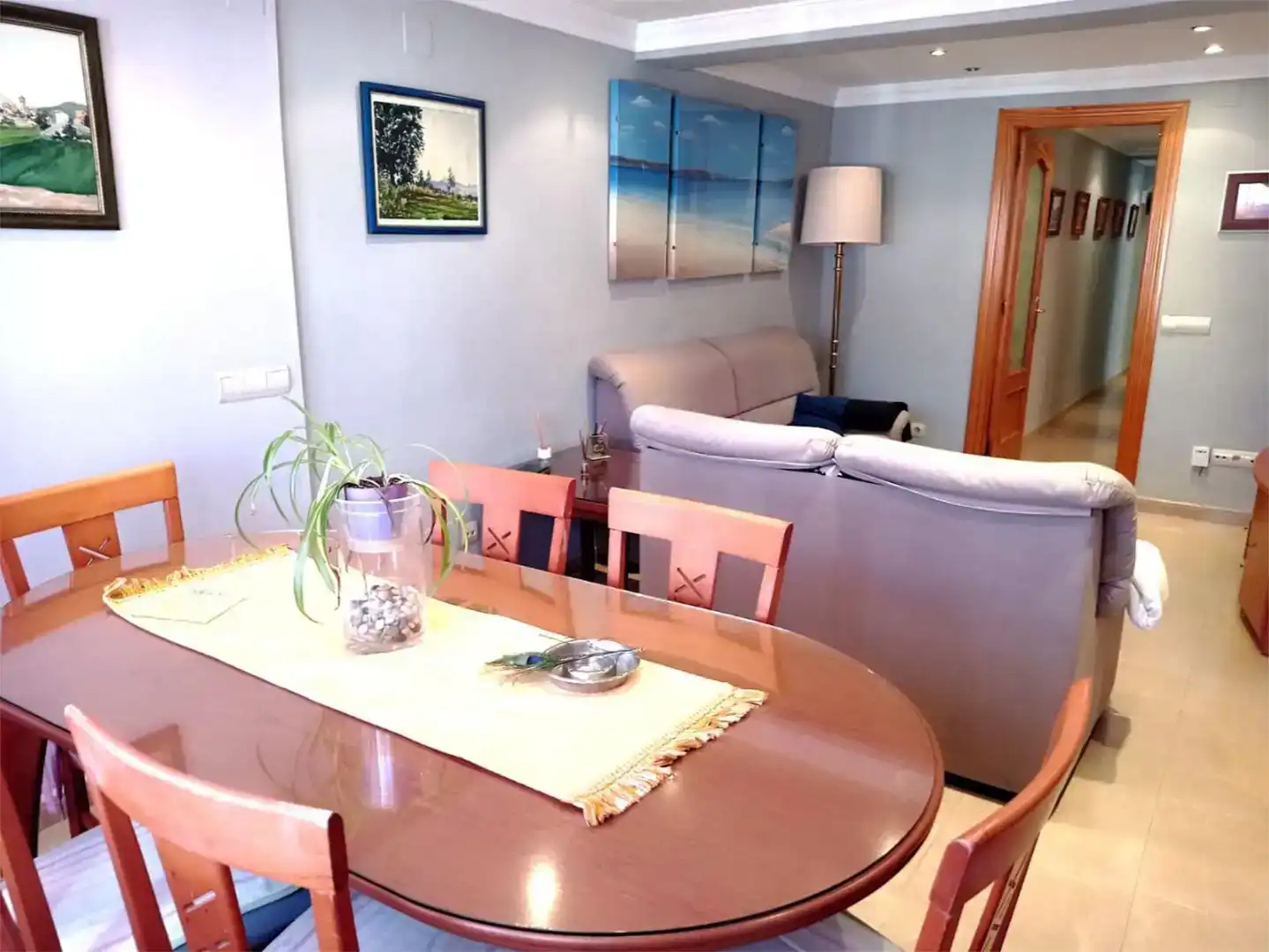 Esszimmer von Wohnung zur Miete in Cuenca Capital mit Klimaanlage