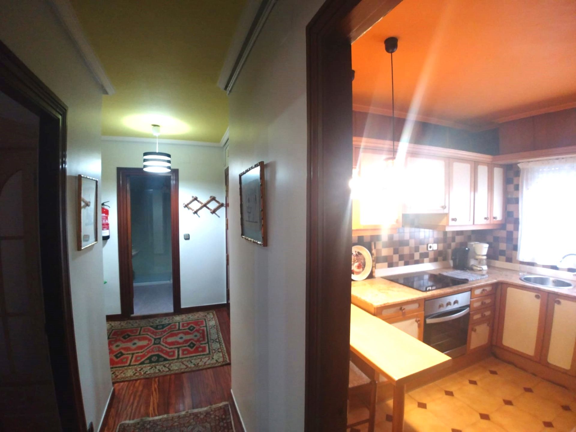 Kitchen of Flat to rent in Santander  with Heating, Furnished and Oven