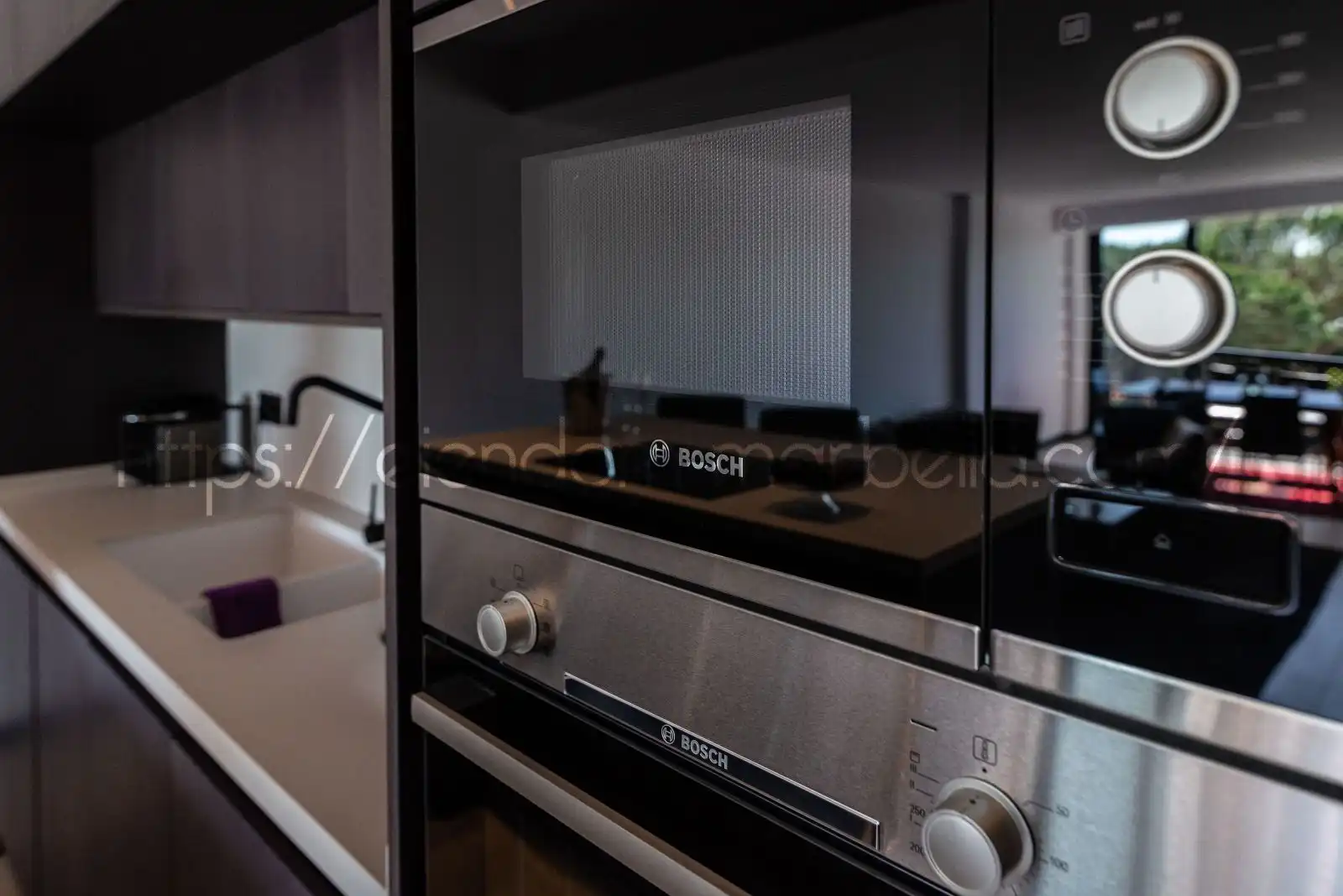 Kitchen of Attic for sale in Marbella  with Air Conditioner, Heating and Oven
