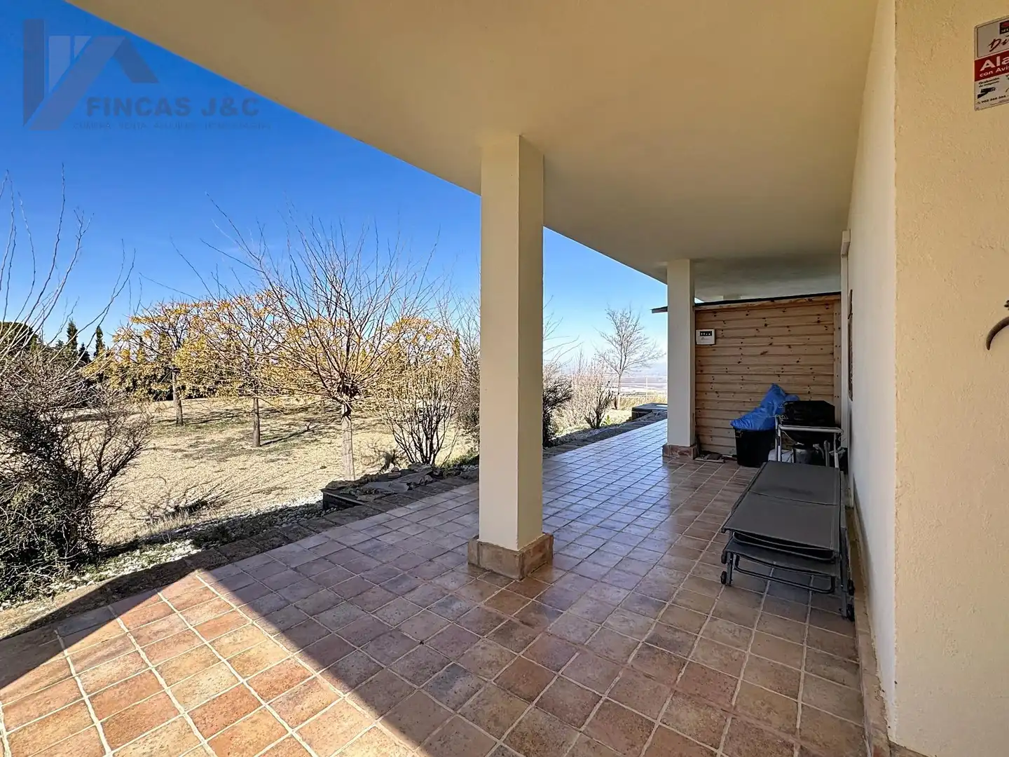 Terraza de Casa o chalet en venta en La Muela