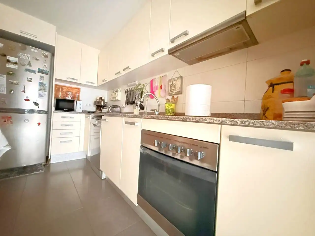 Kitchen of Flat for sale in Sant Celoni  with Heating, Furnished and Alarm