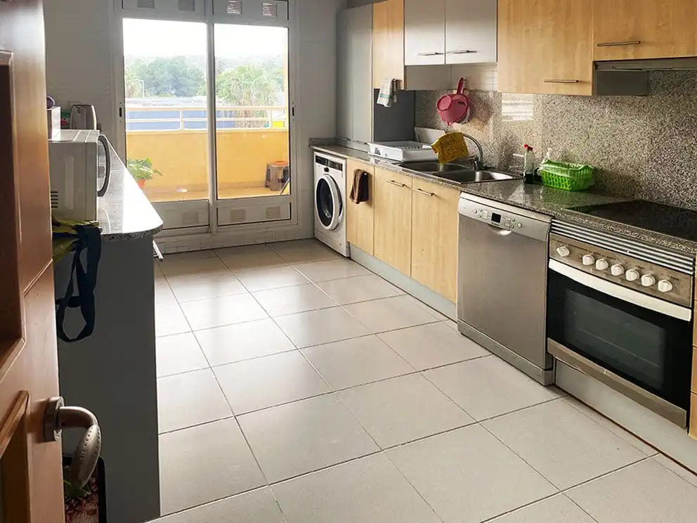 Kitchen of Attic for sale in Jávea / Xàbia  with Air Conditioner, Private garden and Storage room