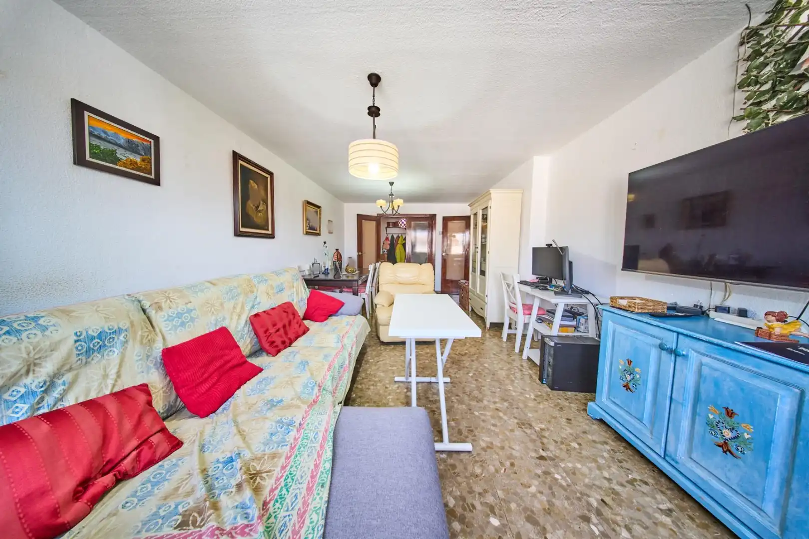 Sala de estar de Piso en venta en Granada con Calefacción y Jardín privado