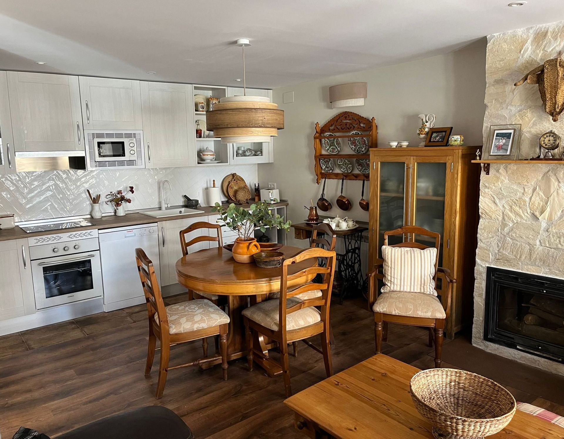 Comedor de Casa adosada en venta en Piedrahíta con Calefacción, Amueblado y Horno