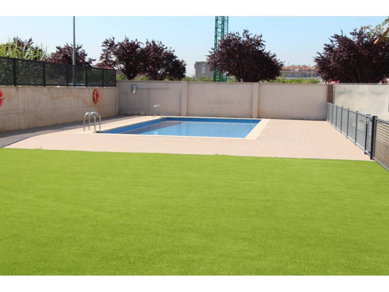 Swimming pool of Flat for sale in Granollers  with Air Conditioner, Heating and Terrace