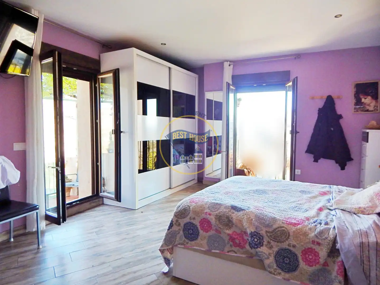 Dormitori de Casa o xalet en venda en Bocairent amb Terrassa i Balcó