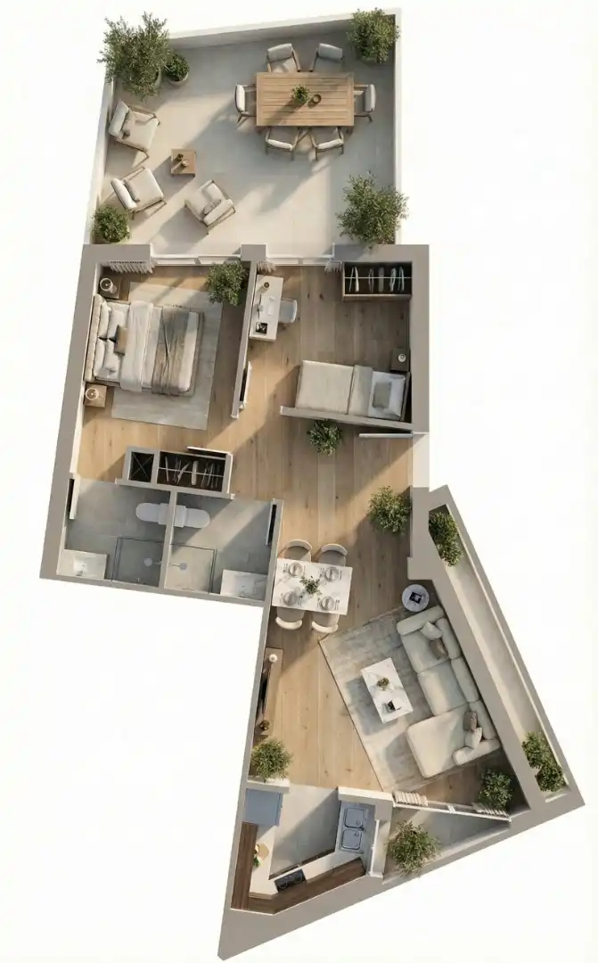 Piso en venta en Maracena con Aire acondicionado, Calefacción y Jardín privado