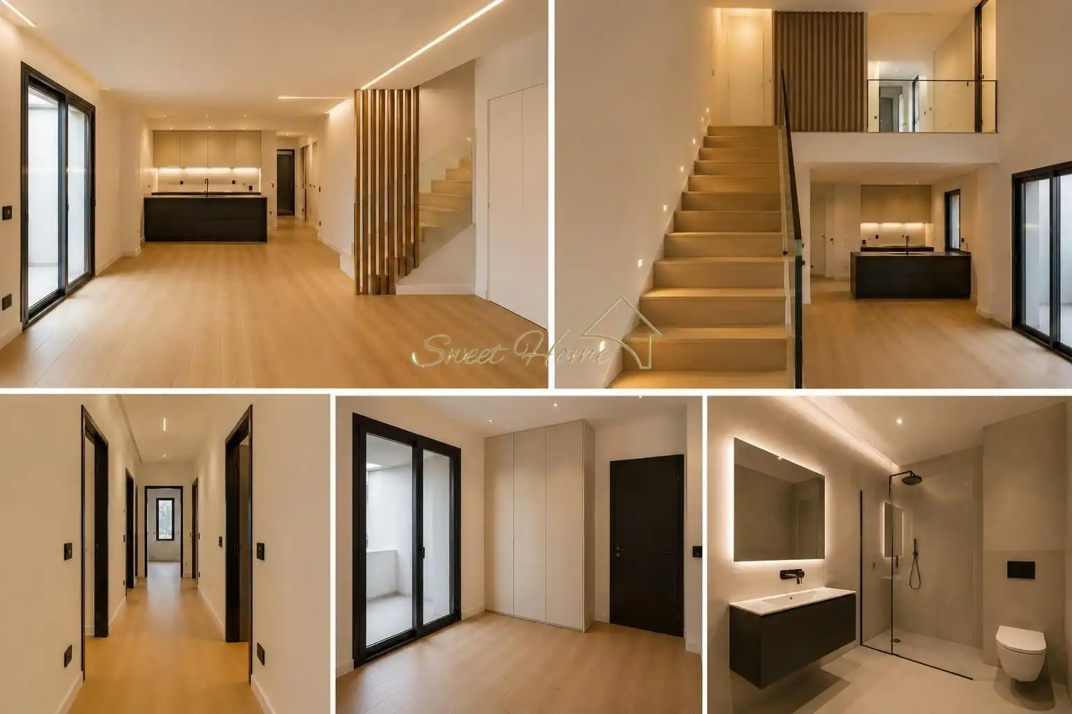 Maisonette zum Verkauf in Badalona mit Klimaanlage, Heizung und Privatgarten