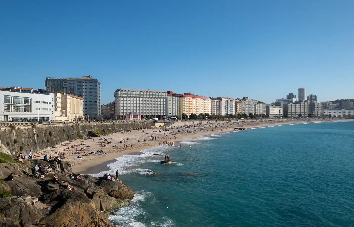 Außenansicht von Wohnung zum Verkauf in A Coruña Capital  mit Heizung