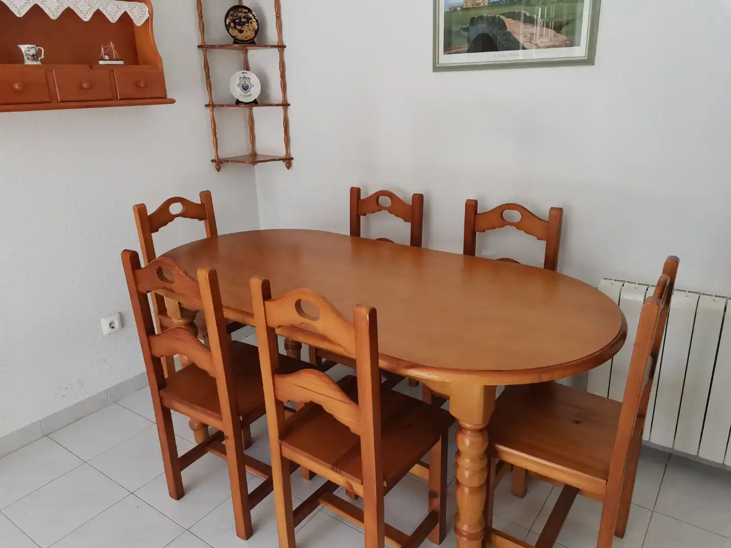 Esszimmer von Wohnung zur Miete in Noja mit Heizung, Privatgarten und Terrasse