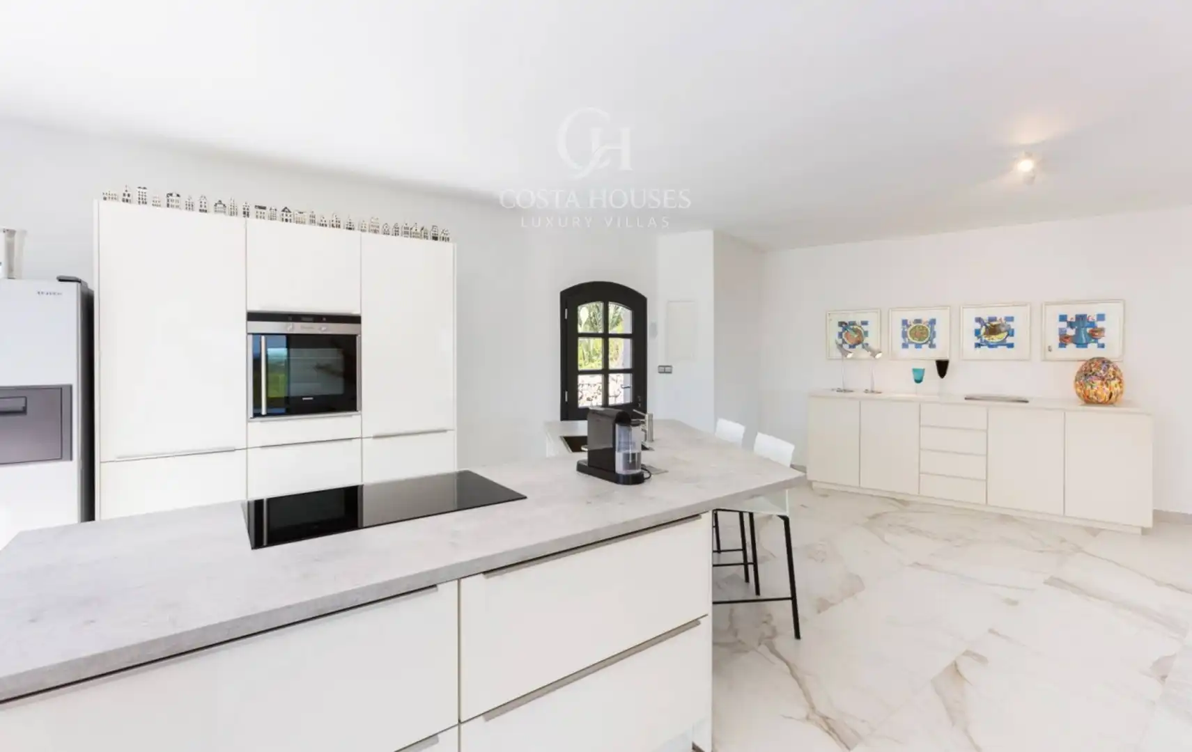 Cocina de Casa o chalet en venta en Benissa con Aire acondicionado, Calefacción y Jardín privado