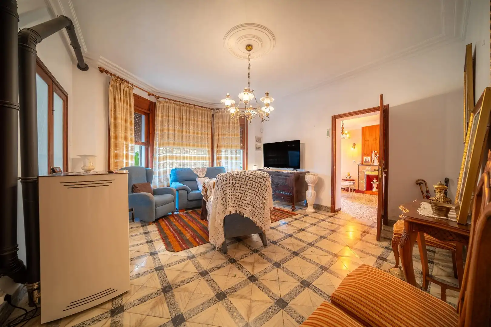 Sala de estar de Casa o chalet en venta en Inca con Terraza y Amueblado