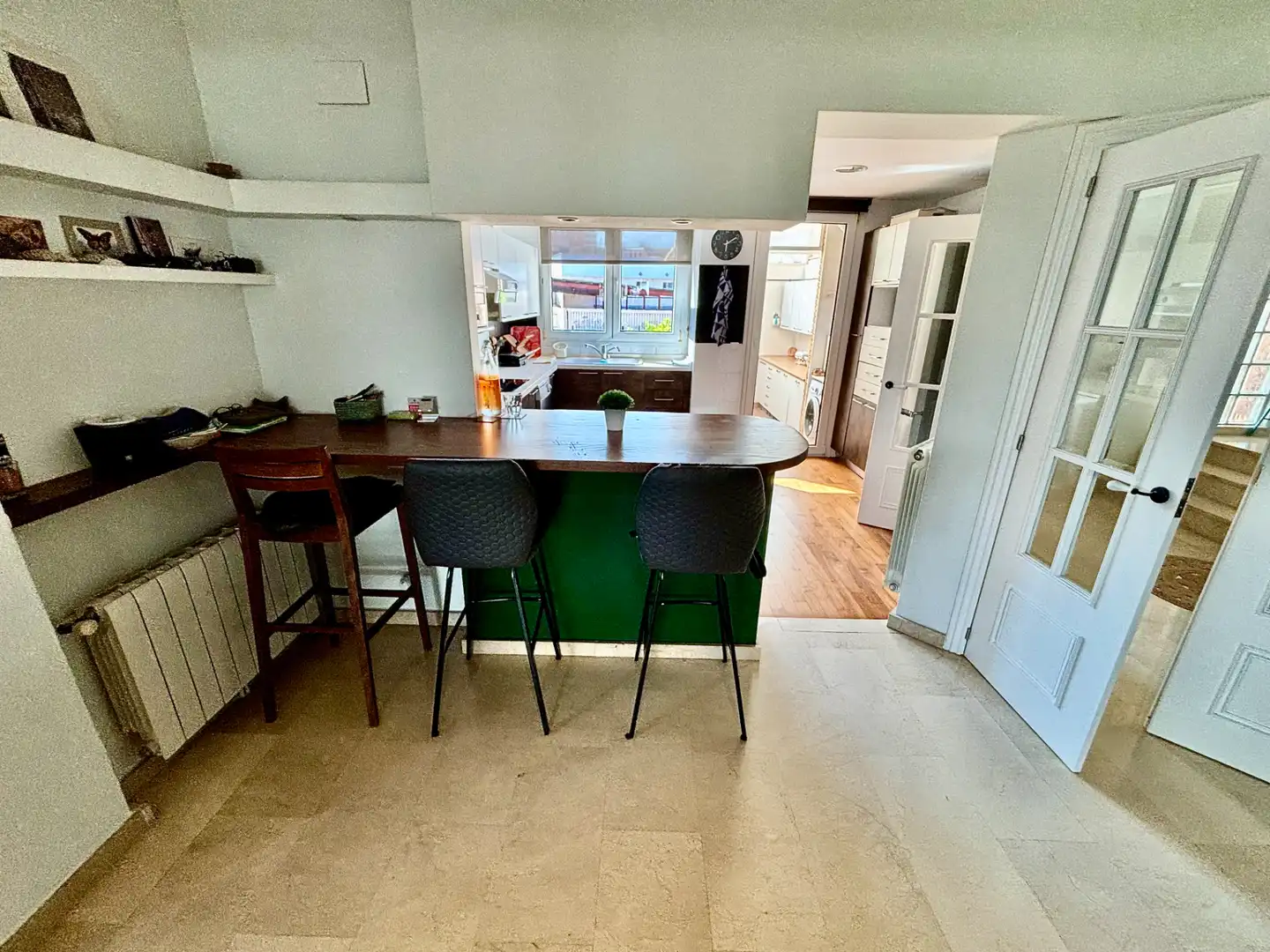 Cocina de Casa adosada en venta en Sant Joan d'Alacant con Aire acondicionado, Calefacción y Jardín privado