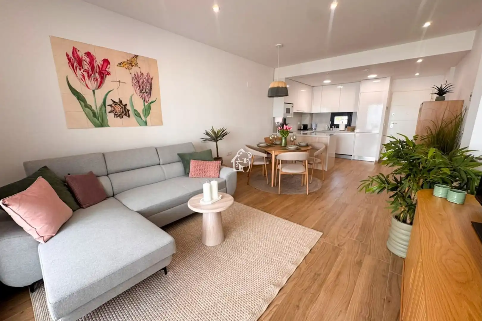 Living room of Apartments for rent in Torrevieja  with Air Conditioner, Terrace and Swimming Pool