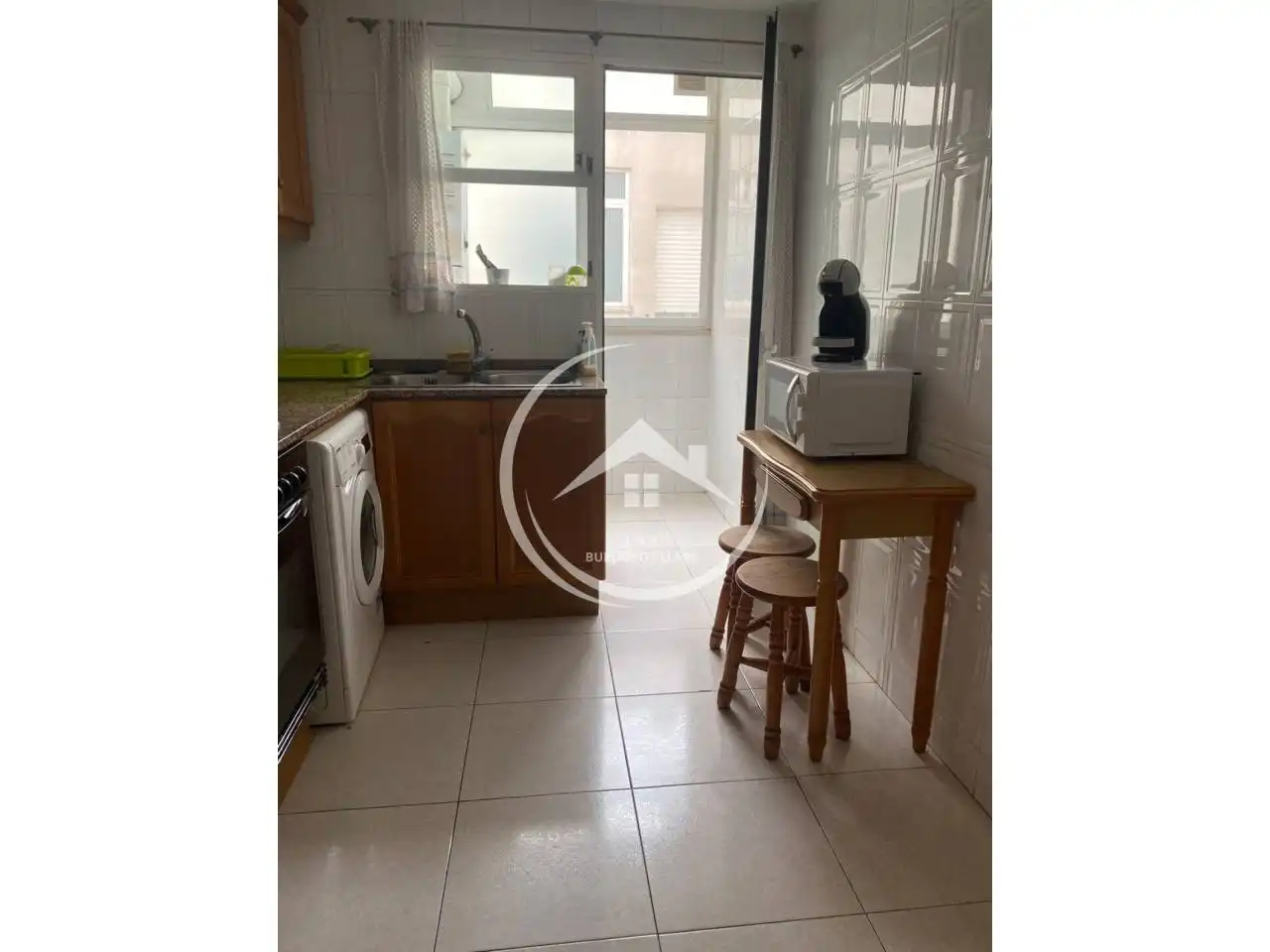 Kitchen of Flat for rent in Burjassot  with Furnished and Balcony
