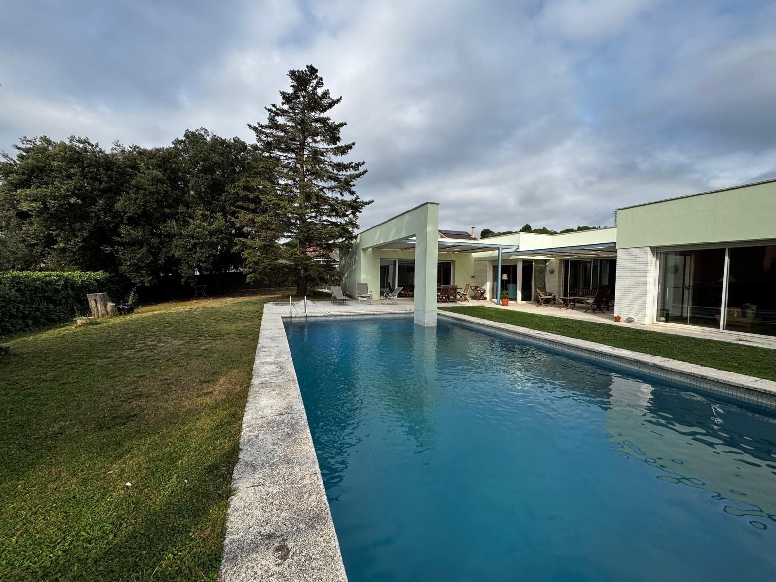 Piscina de Casa o xalet en venda en Igualada amb Calefacció, Jardí privat i Terrassa