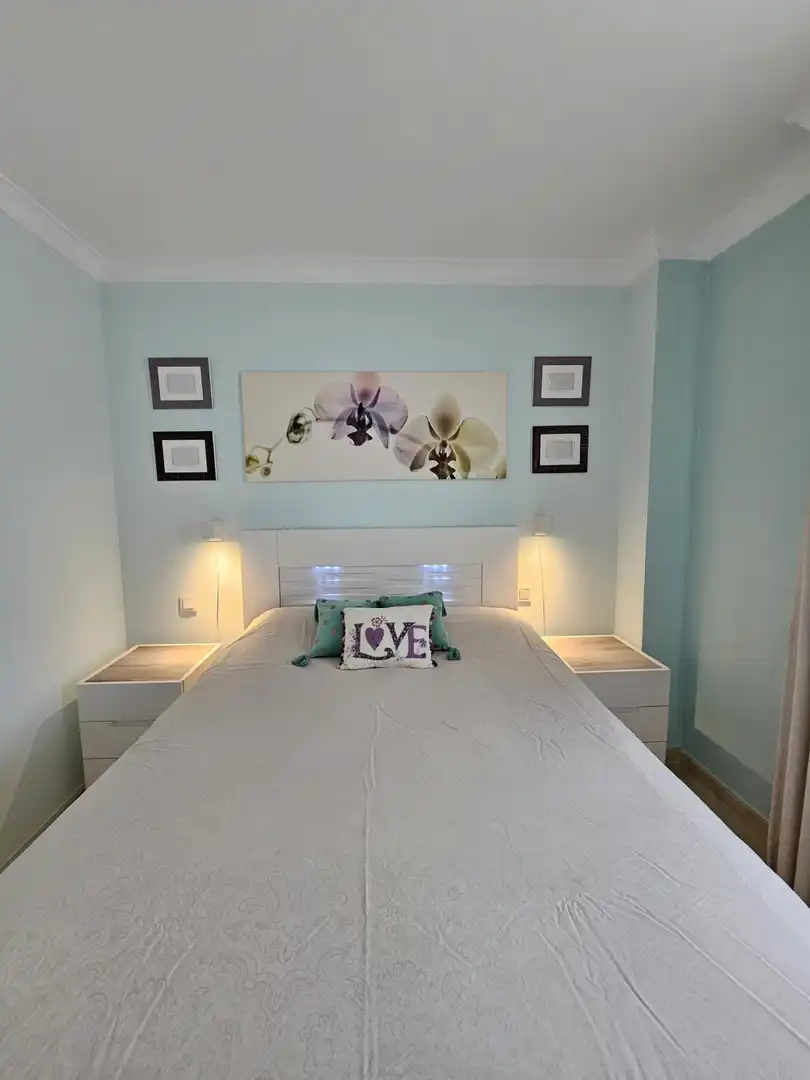 Bedroom of Flat for rent in Mijas  with Terrace, Balcony and Community pool