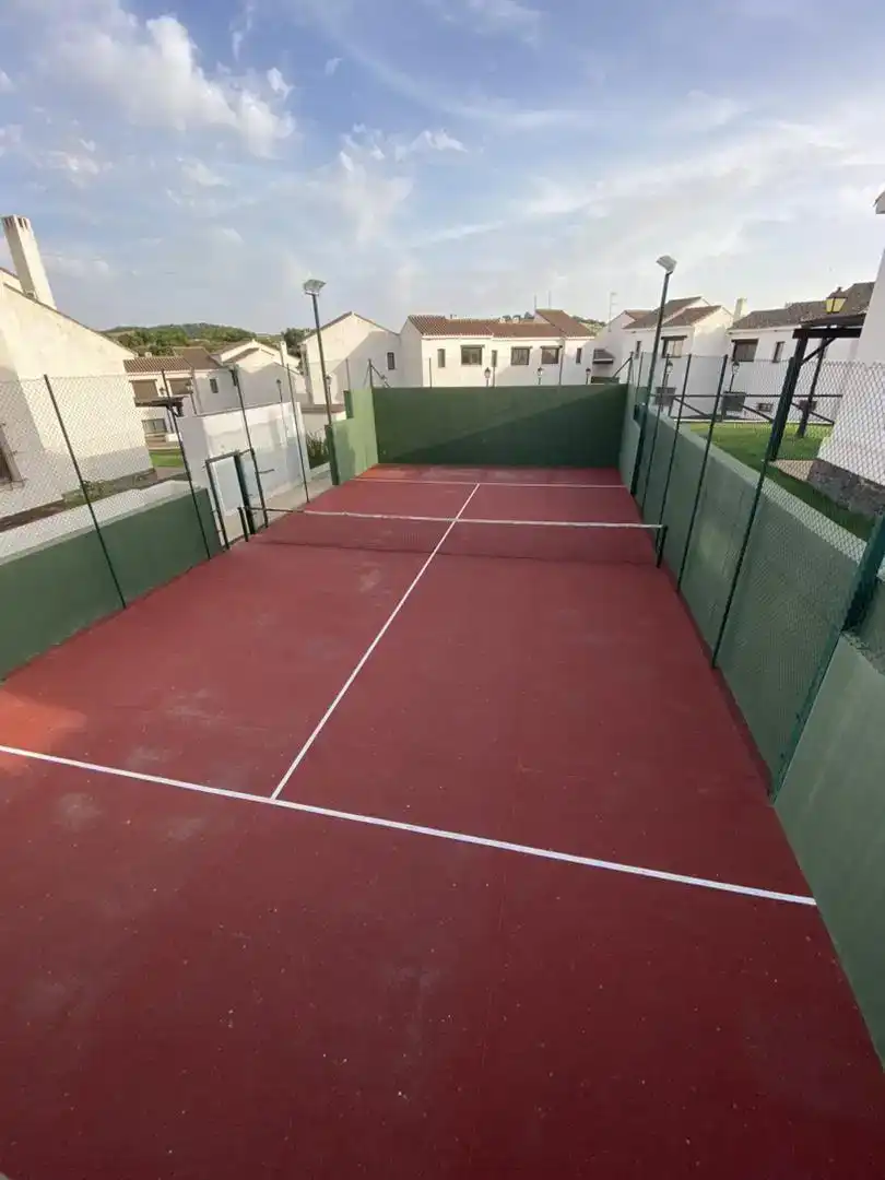 Terrasse von Wohnung zur Miete in El Ronquillo mit Klimaanlage, Parkett und Möbliert