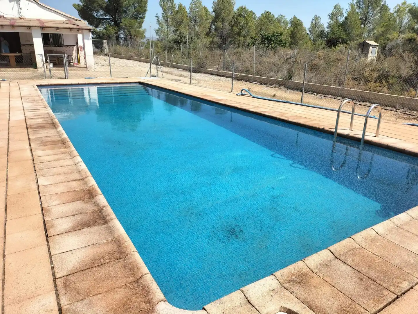Swimming pool of Houses for sale in Navarrés  with Air Conditioner, Private garden and Storage room