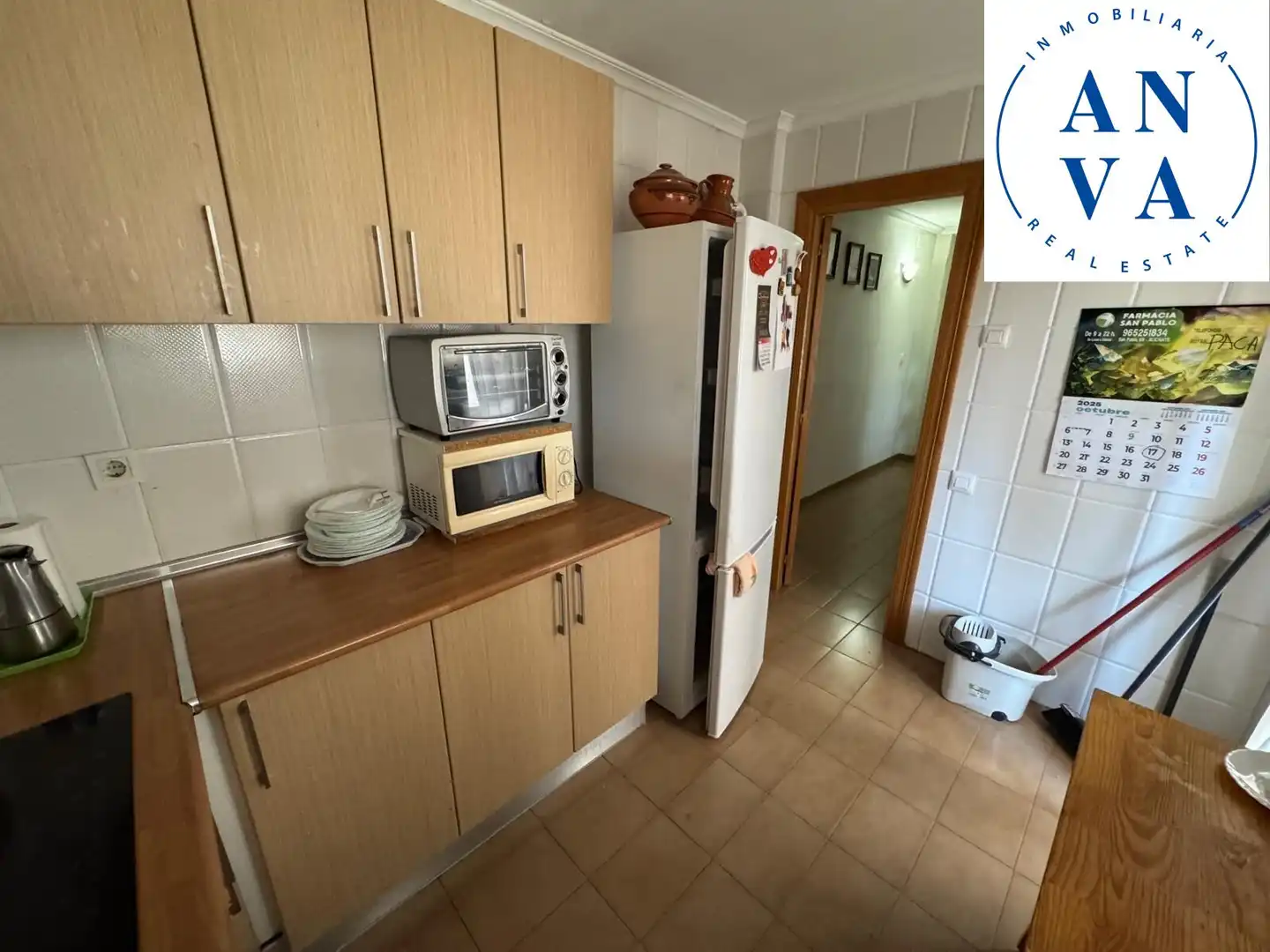 Cocina de Piso en venta en San Vicente del Raspeig / Sant Vicent del Raspeig con Balcón