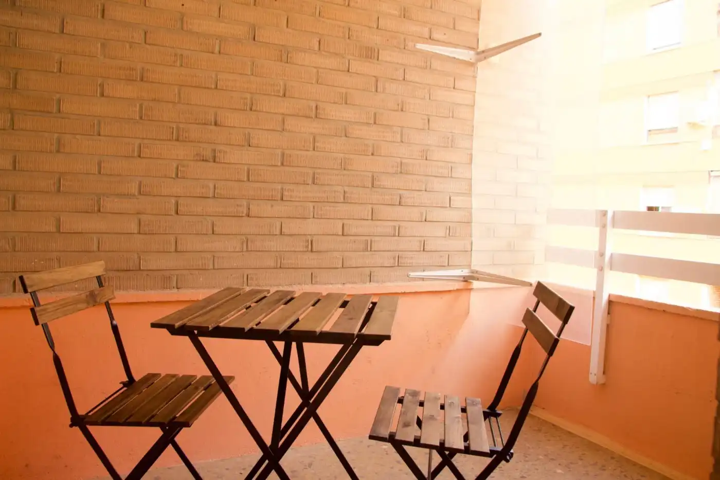Terrasse von Wohnung zur Miete in Moncada mit Klimaanlage, Möbliert und Balkon