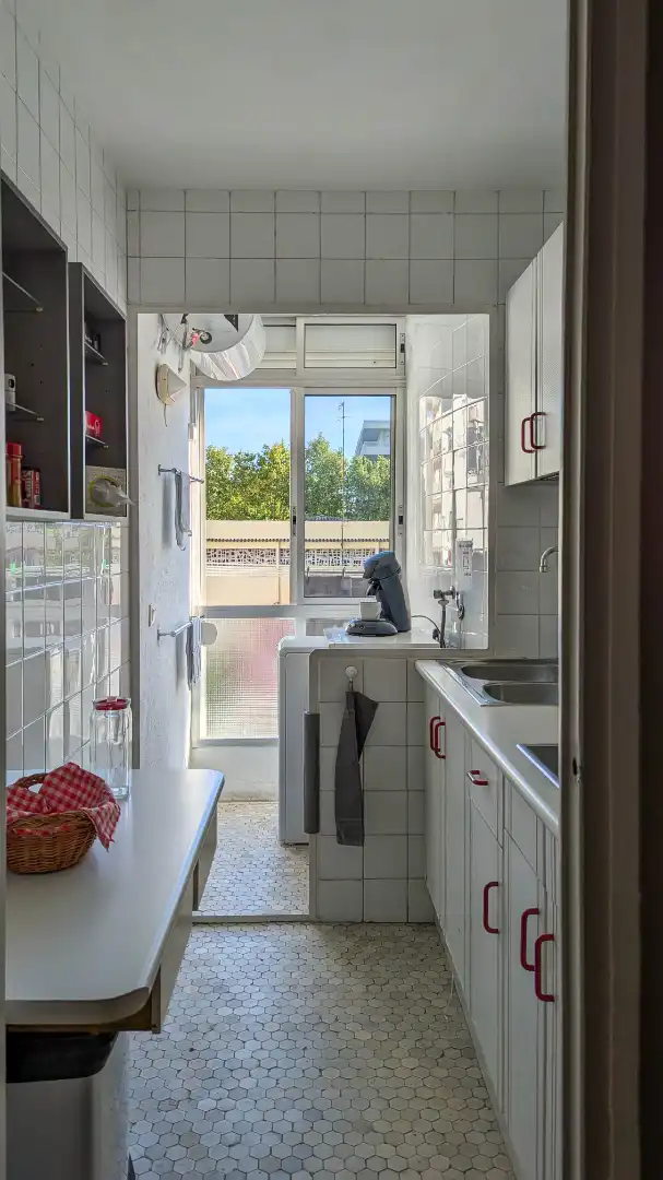 Cocina de Apartamento en venta en Salou con Terraza, Amueblado y Lavadora