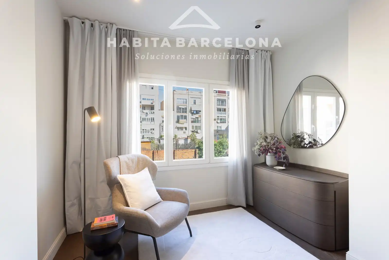 Habitación de Piso de alquiler en Barcelona con Aire acondicionado, Calefacción y Parquet