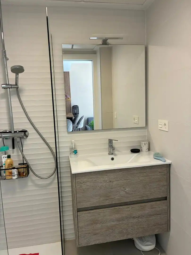 Baño de Casa adosada en venta en San Pedro del Pinatar con Aire acondicionado, Terraza y Amueblado