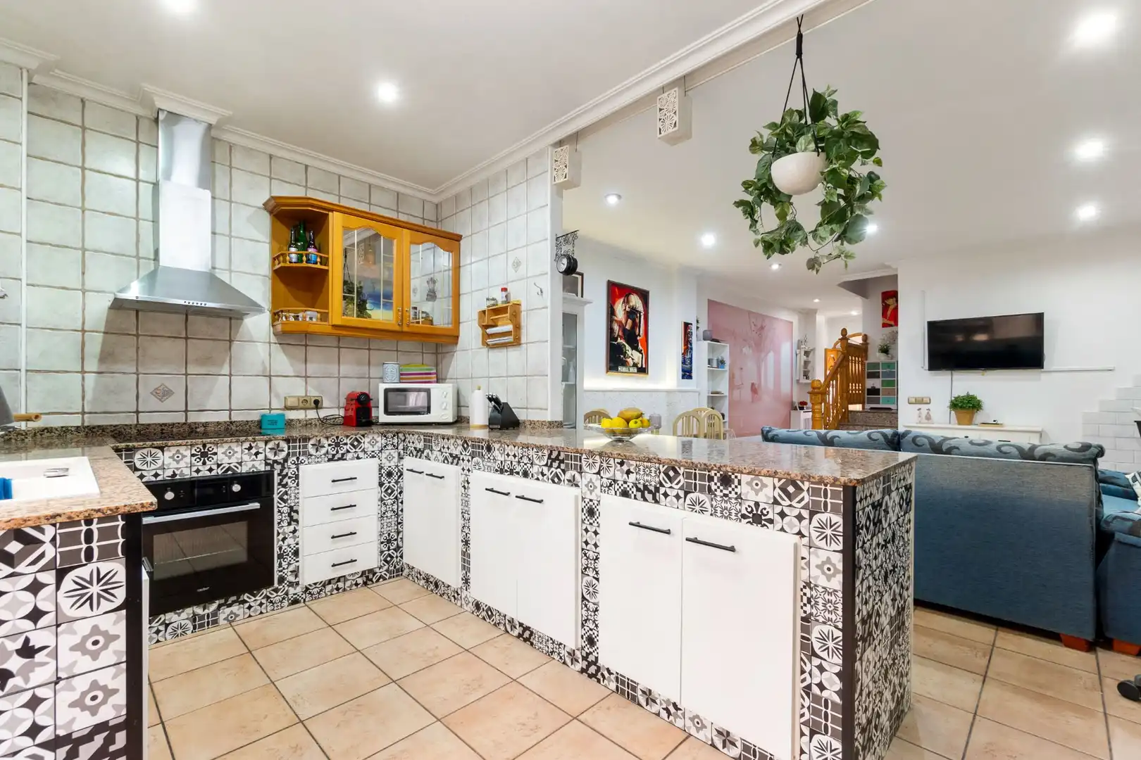 Cocina de Casa adosada en venta en Rojales con Aire acondicionado